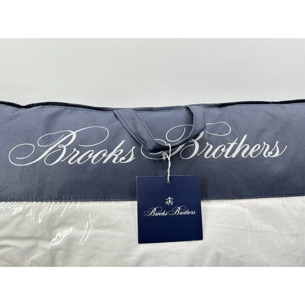 Brooks Brothers Down & Feathers King Size Bed Pillow 20”x36”